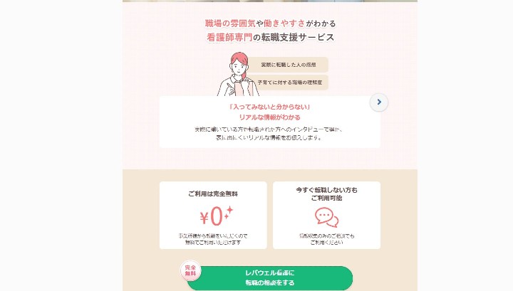 レバウェル看護画像